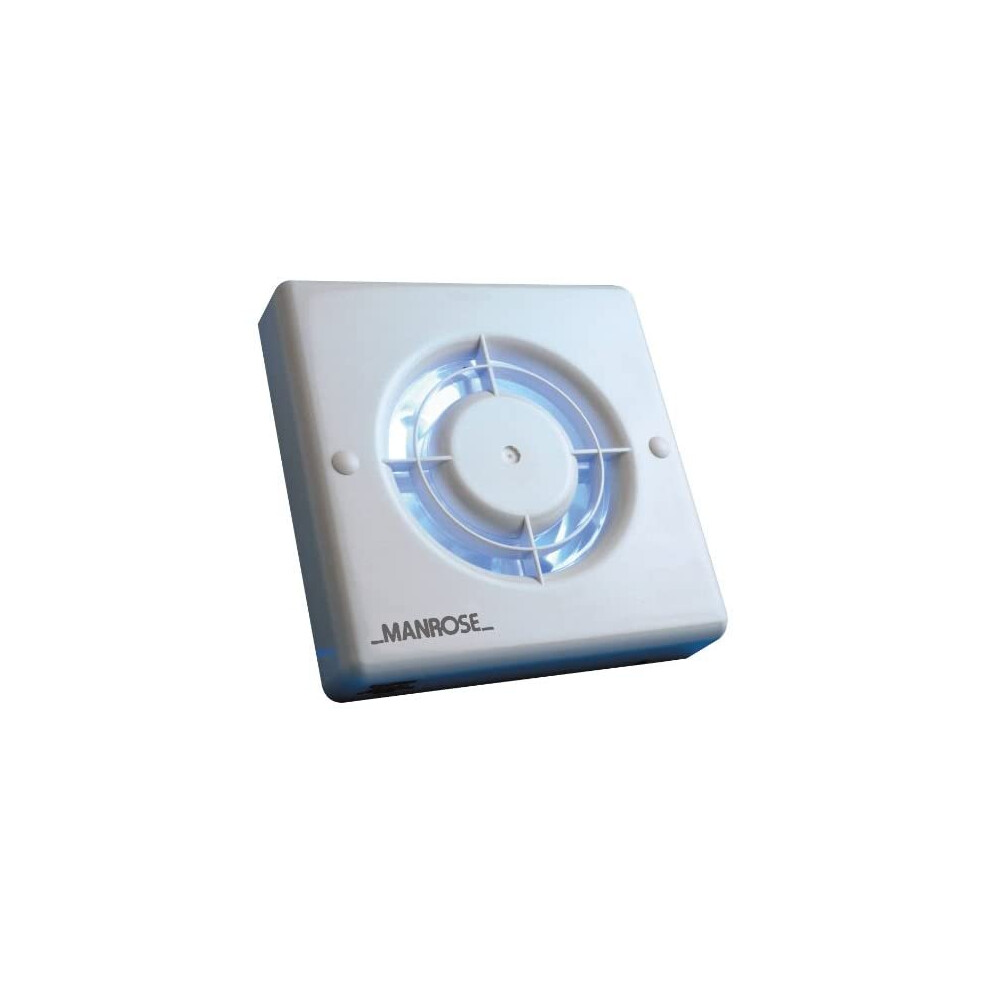 Manrose 4-Inch Pull Cord Bathroom Extractor Fan