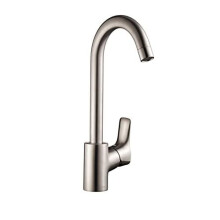 Hansgrohe MySport L Kitchen Mixer Tap, Grey, 13862800