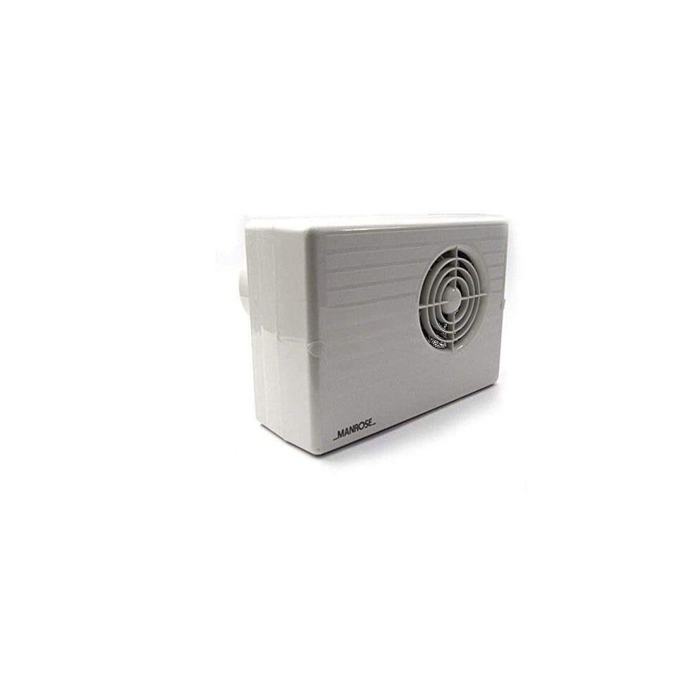 MANROSE CF200T Centrifugal Extractor Fan with Timer Bathroom Shower Powerful