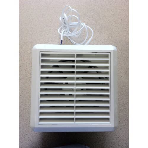 Manrose Kitchen/Utility Window Extractor Fan - 6" 150mm with Automatic Shutter 1