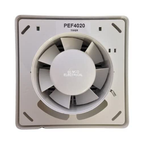 Primeline PEF4020 Extractor Fan 4" with Run on Timer on OnBuy