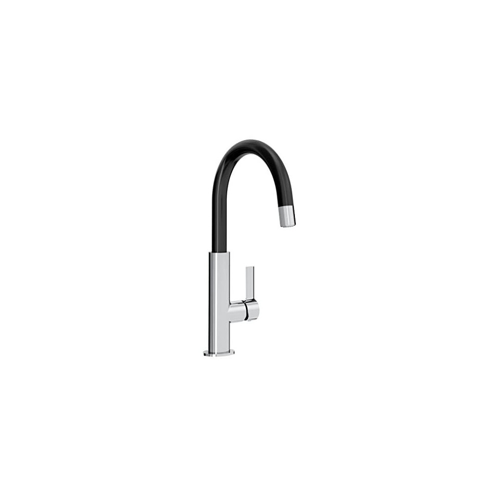 Bristan MLB SNK BLK Melba Kitchen Sink Mixer Tap with Swivel Spout, Black