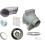 XFLO100T Timer Light Inline Extractor Kit Back Draught Shutter LED Bathroom Fan 1