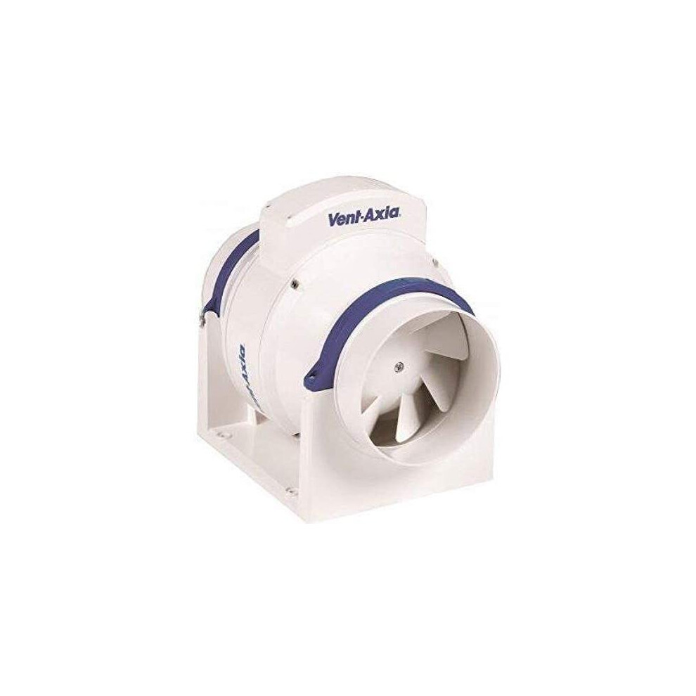 Vent-Axia 17104010 / 220-240V ACM100 100mm In-Line Mixed Flow Fan (White/Blue)