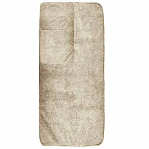 Set Asciugamani Microfibra Oversize, 60 x 30 in., 6 Pezzi (Beige) 1