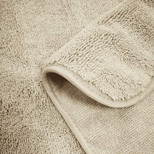 Set Asciugamani Microfibra Oversize, 60 x 30 in., 6 Pezzi (Beige) 2