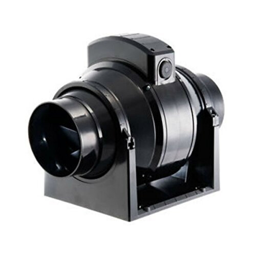 Manrose Manrose MF100T in-Line Extractor Fan with Timer 100mm/4" + in-Line Back Draught Shutter 1