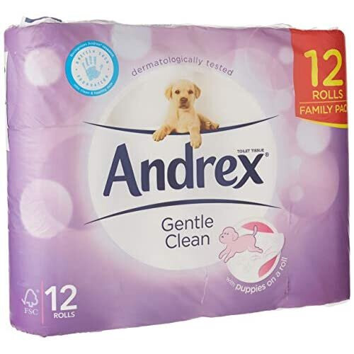 Andrex Andrex Gentle Care Toilet Roll, 100 g