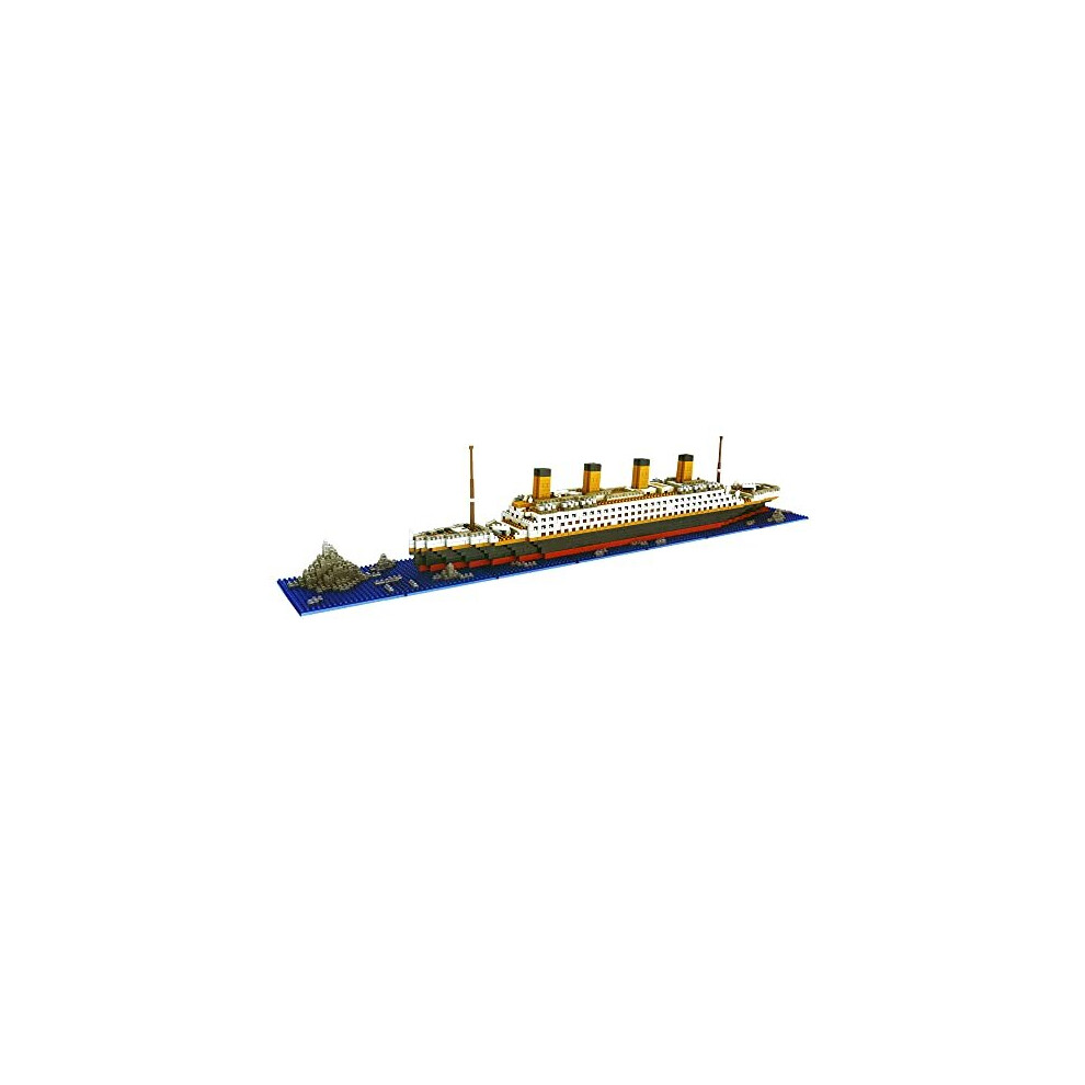 dOvOb Micro Mini Block Titanic Model Building Set, Intellective Building Bricks,3D Puzzle DIY Educational Toy, Gift for Adults and Children(1872 pcs)