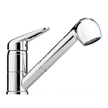 Franke Kitchen Sink tap spout Prince II Pull-Out Spray-Chrome 115.0347.111, Grey