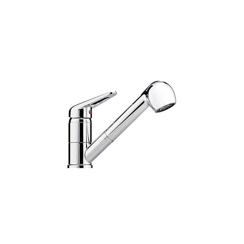 Franke Kitchen Sink Tap Spout Prince Ii Pull-Out Spray-Chrome 115.0347.111, Grey