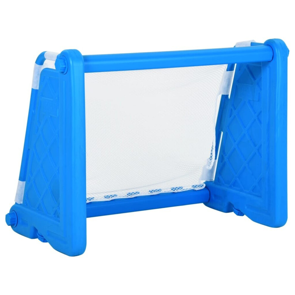 vidaXL Children Football Goal Plastic Outdoor Football Playset Practice Net