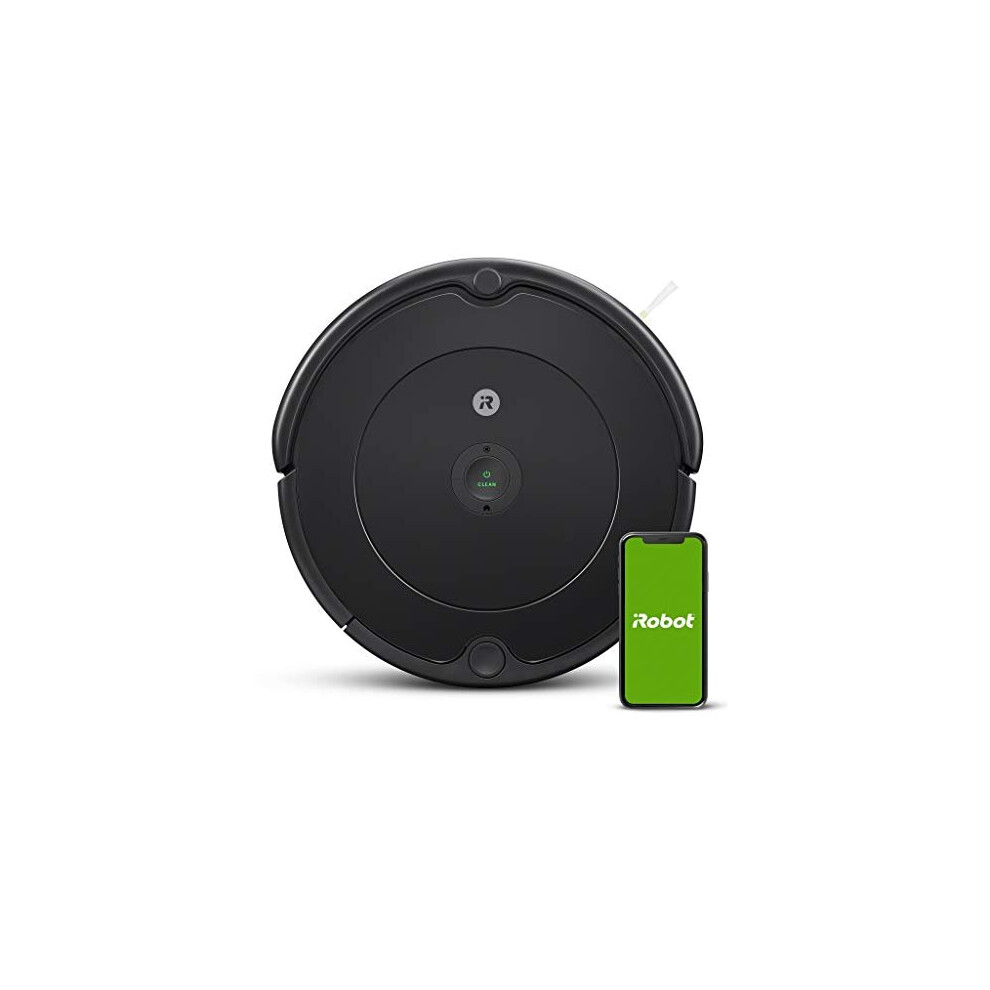 iRobot Roomba 692 Wireless Robot Vacuum Cleaner, Cleaning System with 3 Levels, Compatible with Voice Assistants, Smart Home and App Control, Individu