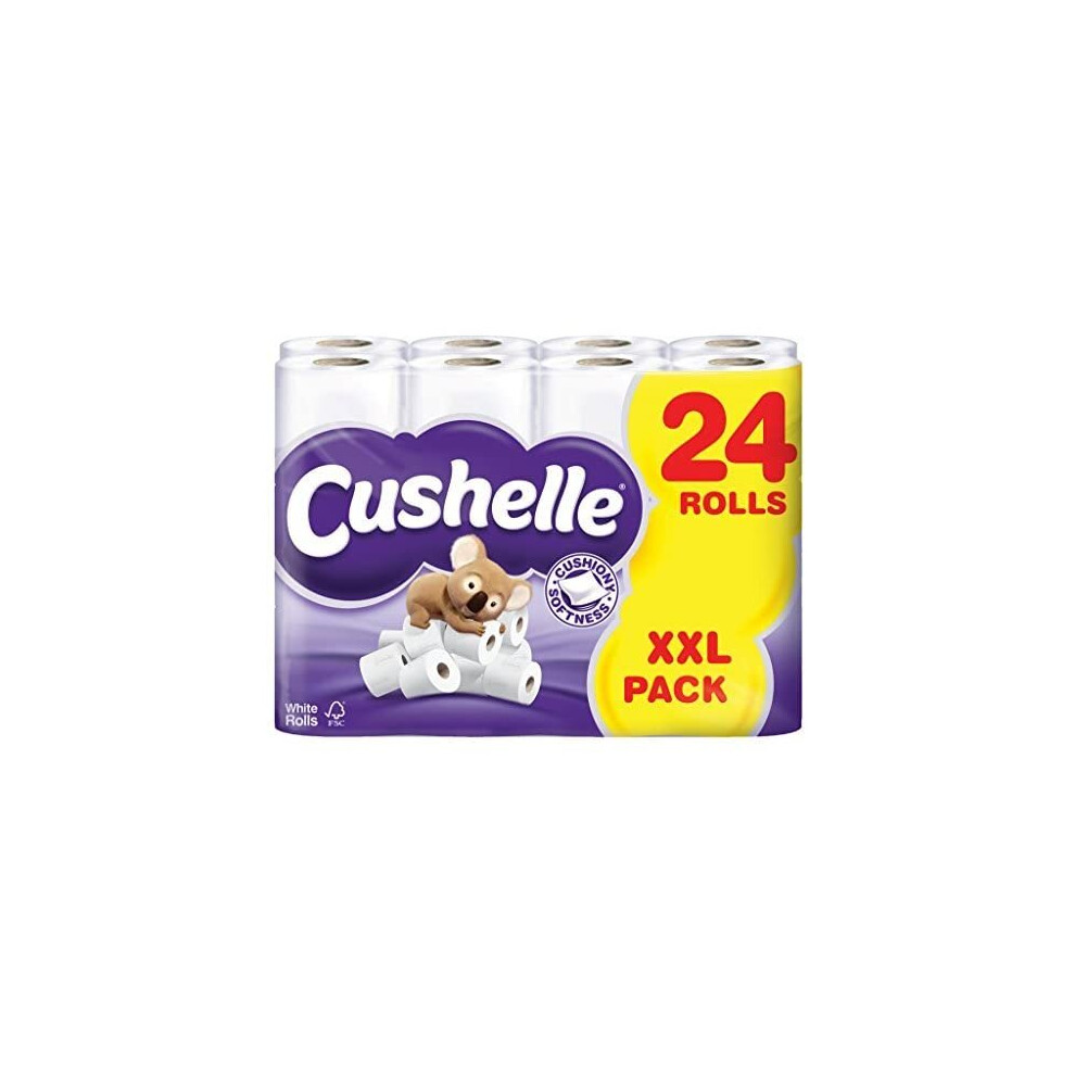 Cushelle Cushelle Toilet Roll 24 Pack (321164) by Cushelle