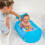 Infantino Whale Bubble Inflatable Bath Tub and Ball Set 3