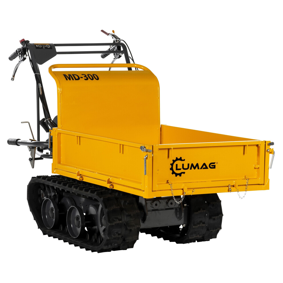 Lumag Mini Dumper Power Barrow With Manual Tip Md300 300Kg Petrol