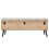 VidaXL vidaXL Solid Firwood Storage Bench 110cm Pouffe Storage Box Entryway Bench 6