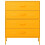 VidaXL vidaXL Kommode Senfgelb 80x35x101,5 cm Stahl 5