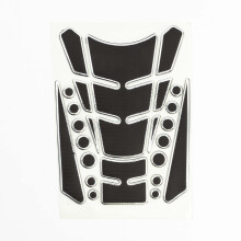 Black Chrome Petrol Fuel Tank Pad Protector Sticker