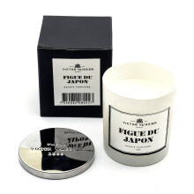 Victor Vaissier Scented Jar Candle 8oz Lasts 50 Hr Warm 360 Glow Tealight Holder