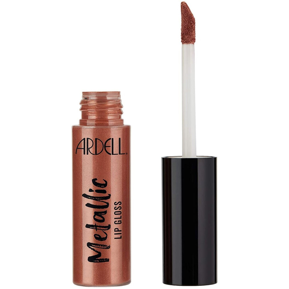 Ardell Beauty Metallic Lip Gloss - Metal Kiss, 9ml (Light Penny)