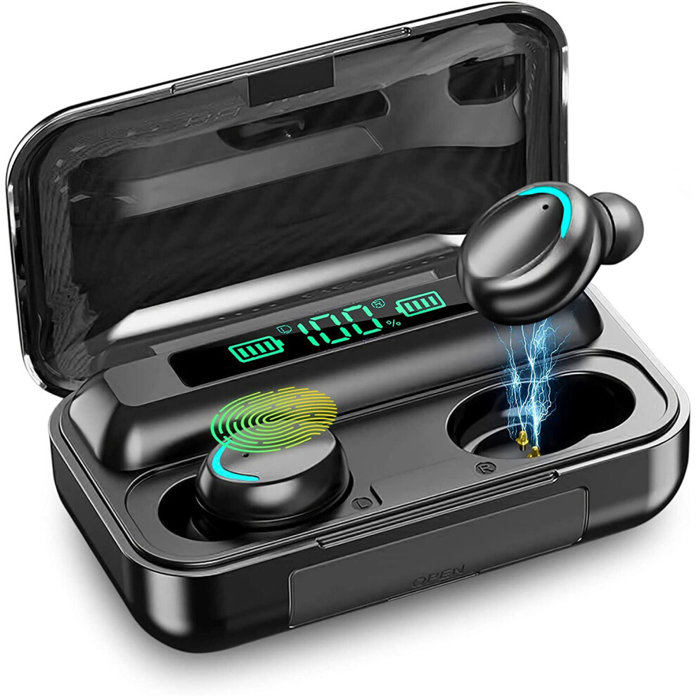 Wireless Headphones,Bluetooth 5.0 Earphones,Bluetooth Headphones Built-In Mic With Deep Bass,Suitable For Android Ios 679465461031