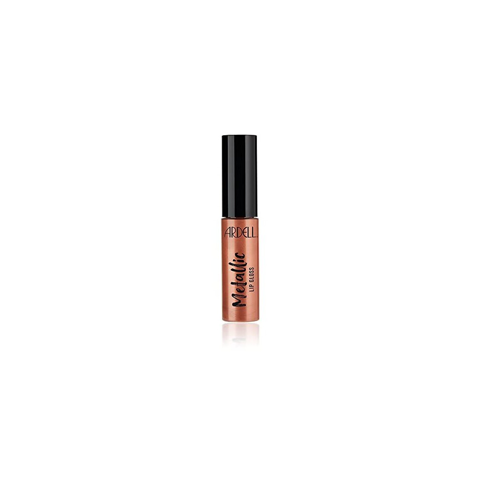 Ardell Beauty Metallic Lip Gloss - Drunk Dial, 9ml (Pinkish Beige)