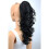 CAISHA Extensiones de Ponytail de 18" Rizadas y Voluminosas Negras PH9 3
