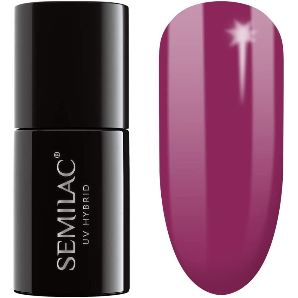 Semilac Gel Nail Polish | Long Lasting And Easy To Apply | Perfect For Home And Professional Manicure And Pedicure - 123 Sheherazada Gel Nail Polish,