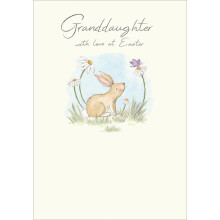 Granddaughter With Love At Easter Greeting Card Cute Greetings Cards