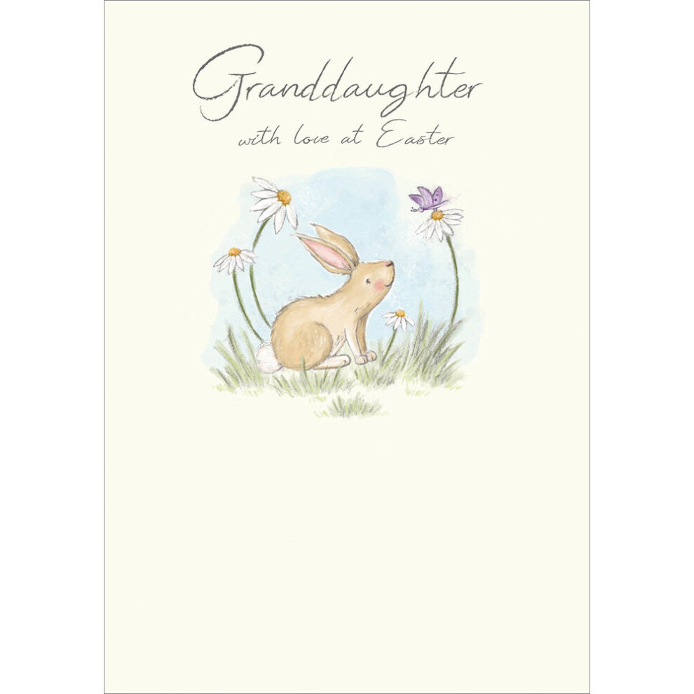 Woodmansterne Granddaughter With Love At Easter Greeting Card Cute Greetings Cards