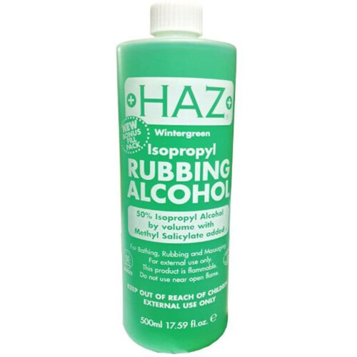 HAZ 500 ml Rubbing Alcohol for First Aid