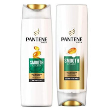 Pantene Pro-V Smooth & Sleek Shampoo & Conditioner Set, 360ml each