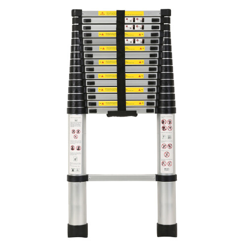 6.2M Portable Heavy Duty Aluminium Telescopic Steps Ladder Extendable