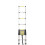 6.2M Portable Heavy Duty Aluminium Telescopic Steps Ladder Extendable 4