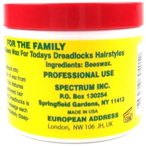 LETS DRED WITH NATURE BEES WAX 2
