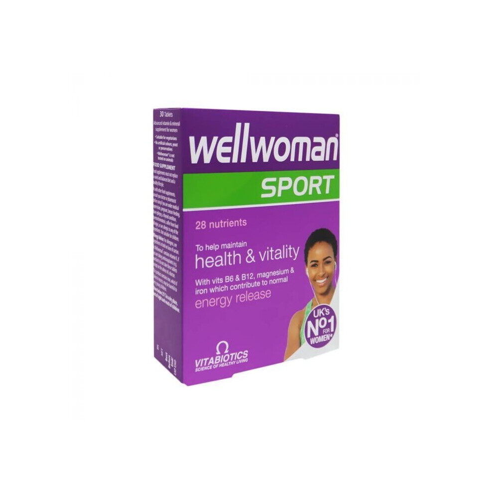 Vitabiotics Wellwoman Sport Tablets 30's