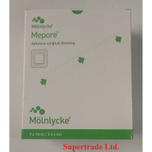 Mepore Dressings Self Adhesive Sterile Cuts Wounds First Aid Plasters 9 X 10 Cm,Pack of 50