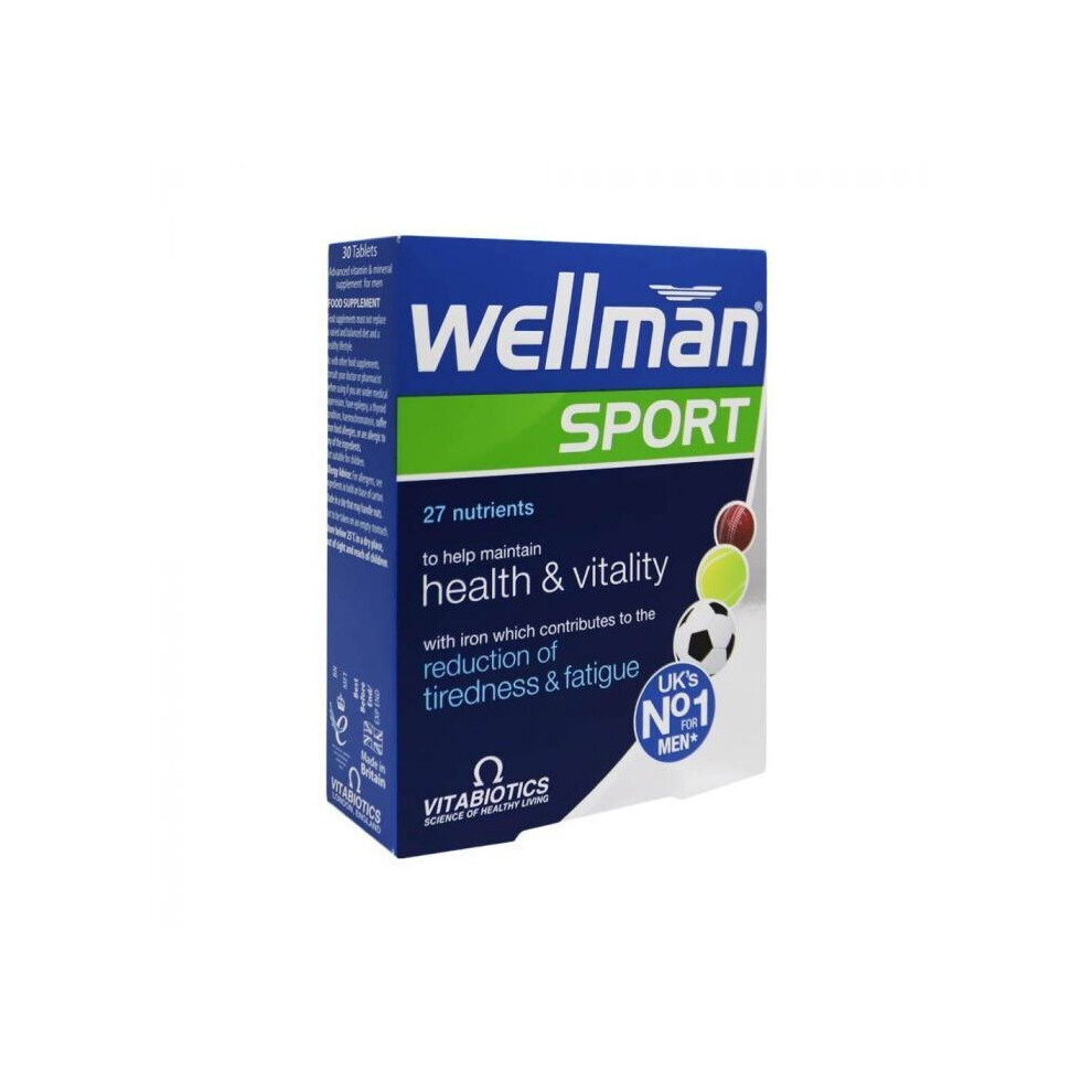 Vitabiotics Wellman Sport Tablets 30's