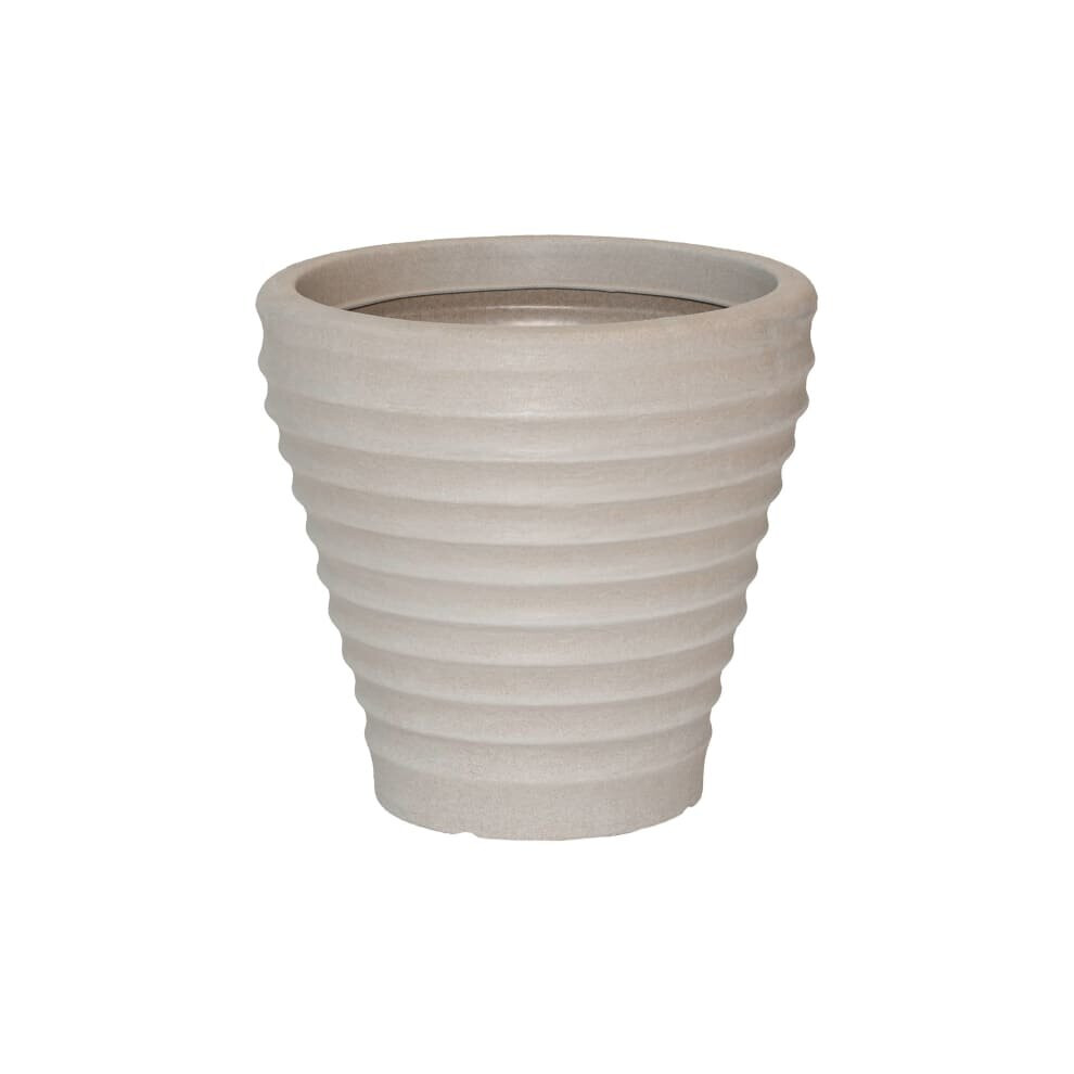 Lightweight Resin Moroccan Planter for indoor or outdoor use- Stone