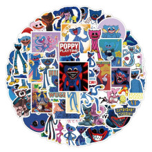(50pcs) 50PCS Huggy Wuggy Poppy Playtime Game Stickers