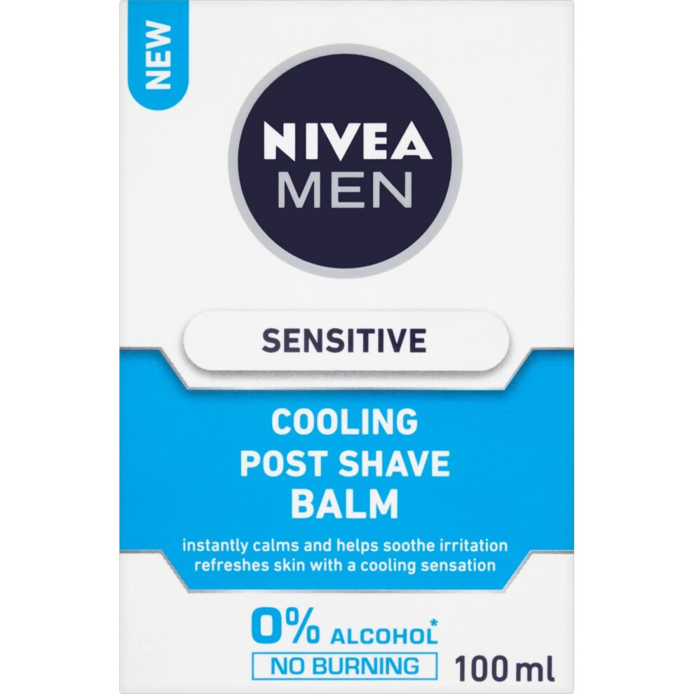 NIVEA Sensitive Cooling Post Shave Balm 100 ml