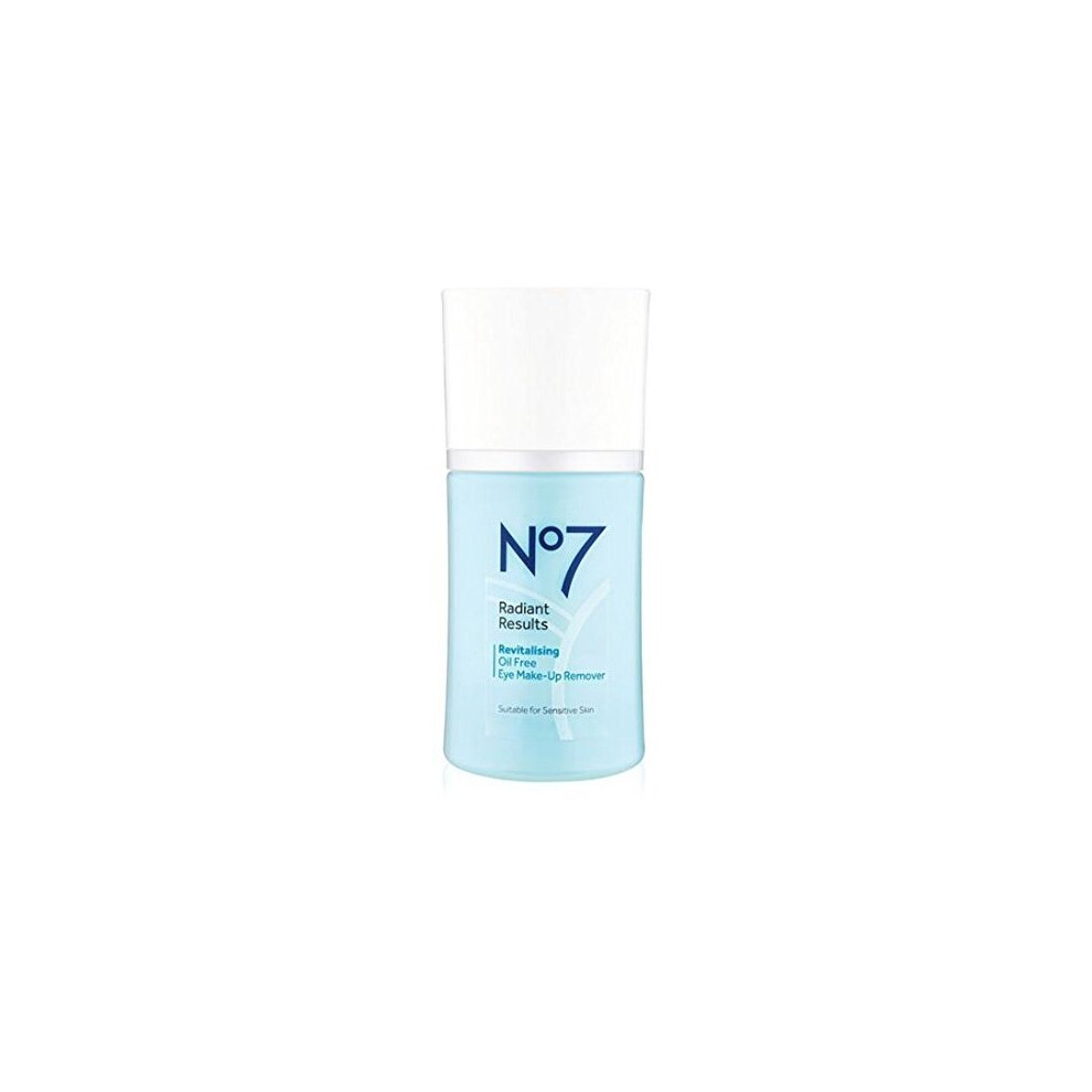 No7 Radiant Results Revitalising Oil Free Eye Make-Up Remover 100ml