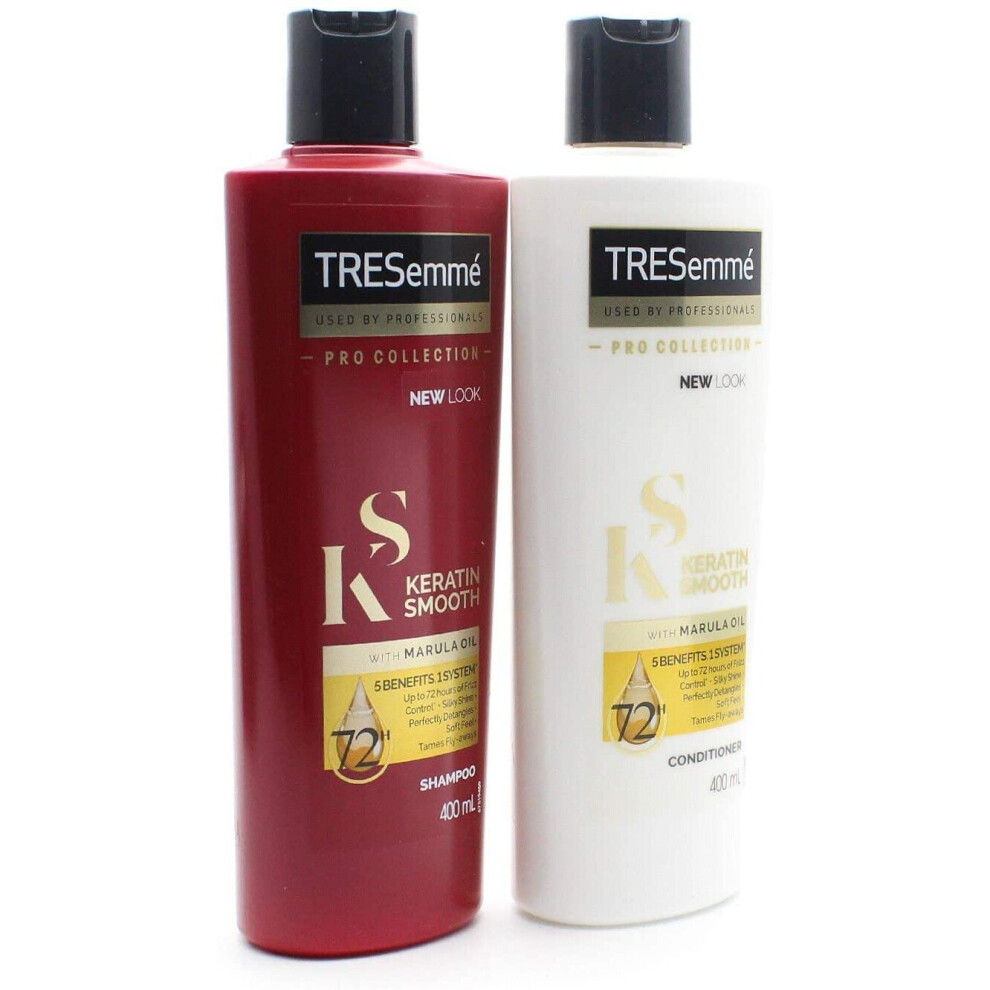 Tresemme Keratin Smooth Pro Collection Shampoo and Conditioner Set 2 x 400ml