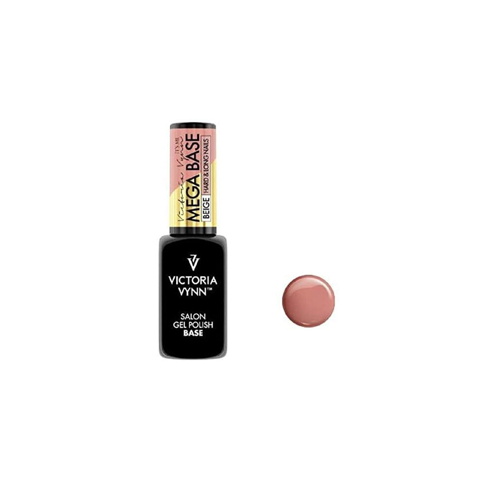 Victoria Vynn Hardi Mega Base UV Led Hybrid Gel Polish Nails Clear Beige