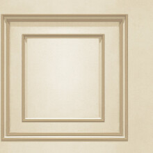 Belgravia Decor Forbidden Fruit Panel Cream Gold Wallpaper 39006