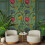 Belgravia Decor Forbidden Fruit Green Wallpaper 39002 3