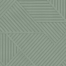 Holden Decor Wood Geo Sage Wallpaper 13200