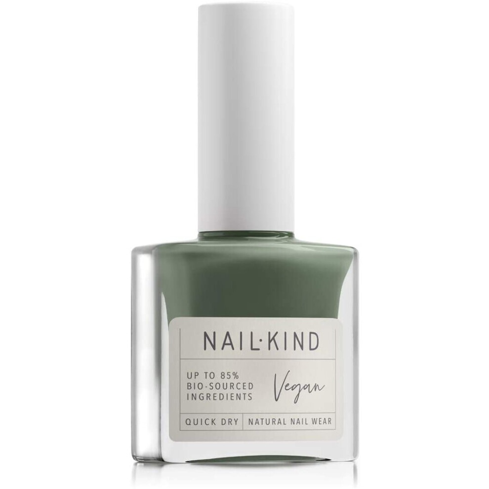 Nailkind Vegan And Cruelty Free Nail Polish, Quick Drying And Gentle On Nails. Green Daze