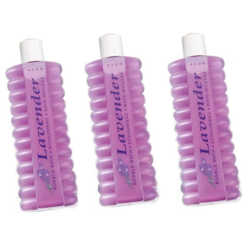 3 x Avon Bubble Bath 500ml Lavender
